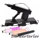 Sex Machine with Suction Cup Adapter Automatic Dildo Machine 3 XLR Connectors
