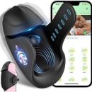 Electric Men Penis Enlarger Stretch Sleeve Enlargement Enhancer Trainer Extender