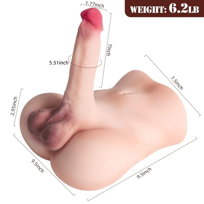3D Realistic-Dildo-Male-Love-Doll-Masturbator Lifelike-Penis-Anal-Ass-Cock-Sex - Image 6