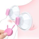 Sexy Big Breast Breast Massage Vibrating Nipple Clamp Sucking Stimulator Female Breast Massager