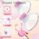 Sexy Big Breast Breast Massage Vibrating Nipple Clamp Sucking Stimulator Female Breast Massager