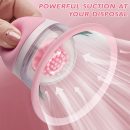 Nipple Suction Cup Toy Clip Powerful Sucking Stimulator Massager Clitoris Nipple Vibrator Adult Female Sex Toys