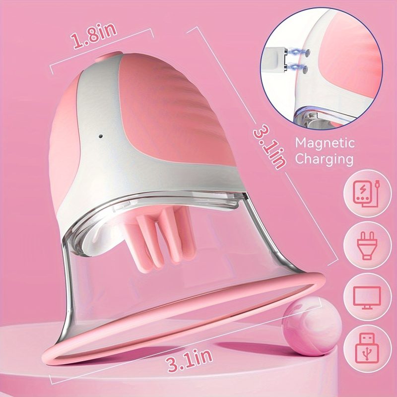 Nipple Suction Cup Toy Clip Powerful Sucking Stimulator Massager Clitoris Nipple Vibrator Adult Female Sex Toys - Image 12