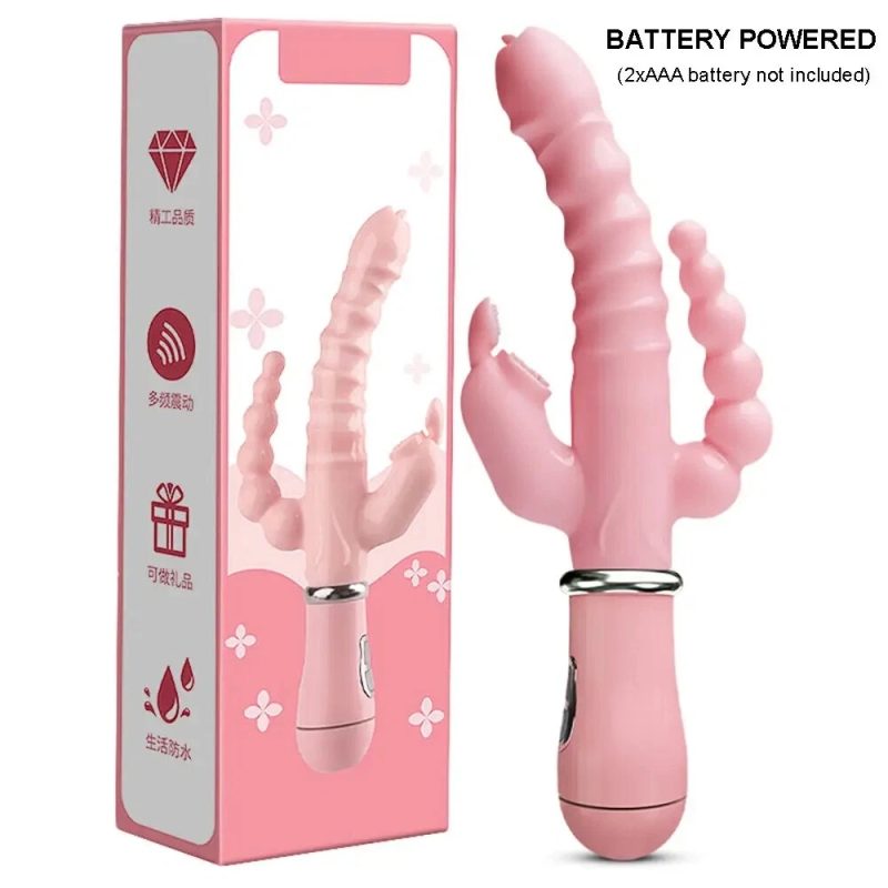 G-Spot-gode-vibrateur-Clitoris-stimulateur-pénis-Anal-Double-pénétration-jouet