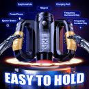 Automatic Intelligent Telescopic Masturbator Men's Thrust Rotation TPE Material Adult Vibrator
