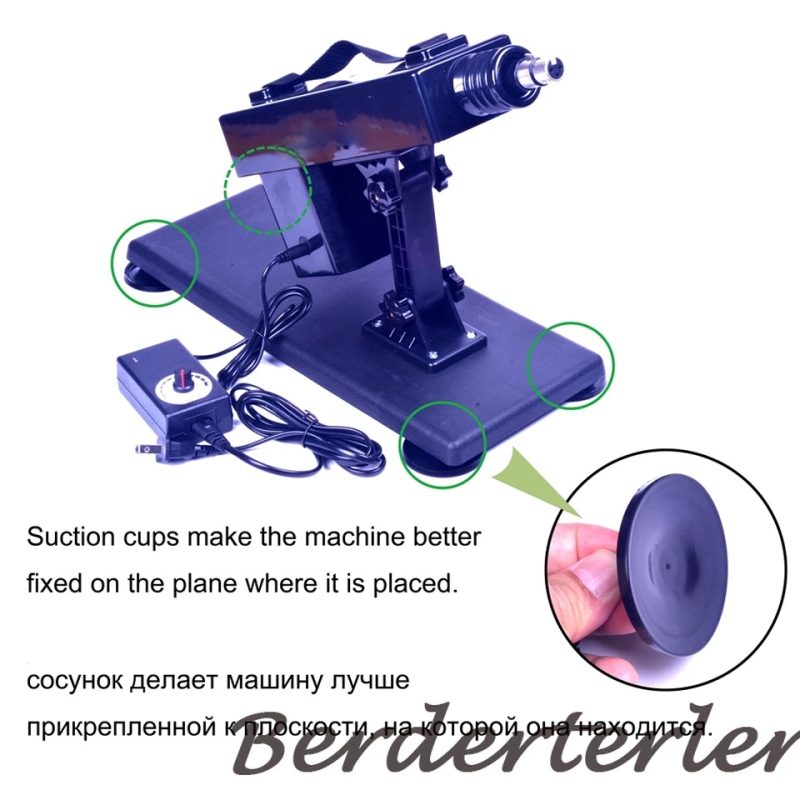 Sex Machine with Suction Cup Adapter Automatic Dildo Machine 3 XLR Connectors - Image 3