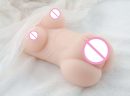 Portable dual-channel masturbator handheld artificial lifelike aircraft cup toy, suitable for men's stimulation pleasure