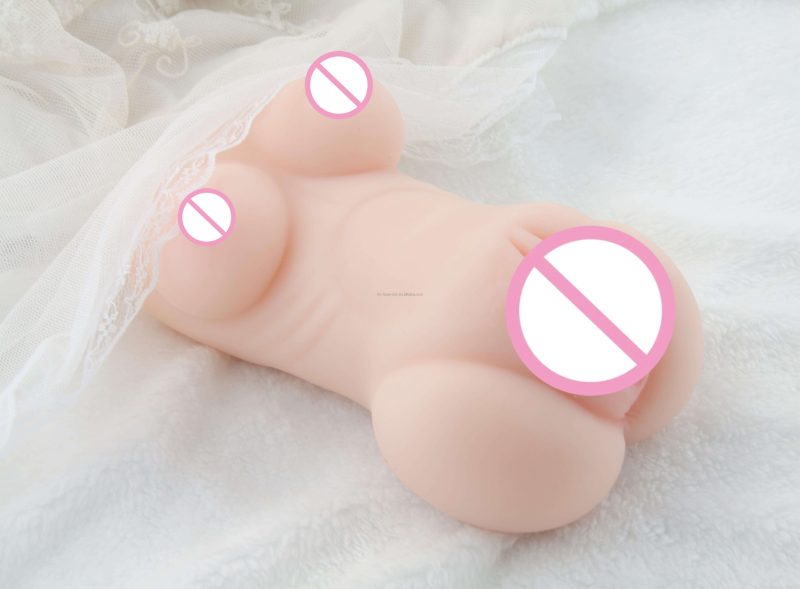 Portable dual-channel masturbator handheld artificial lifelike aircraft cup toy, suitable for men's stimulation pleasure