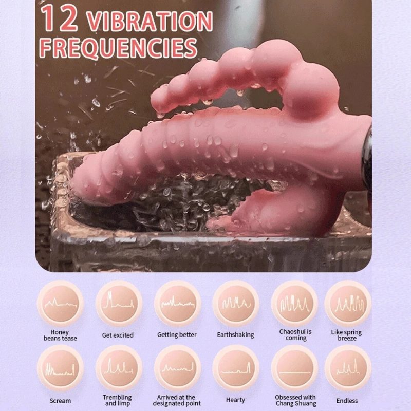 G-Spot-gode-vibrateur-Clitoris-stimulateur-pénis-Anal-Double-pénétration-jouet - Image 3