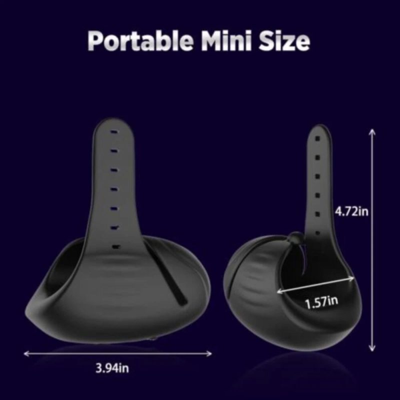 Electric Men Penis Enlarger Stretch Sleeve Enlargement Enhancer Trainer Extender - Image 5