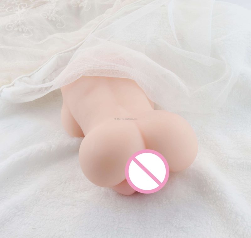 Portable dual-channel masturbator handheld artificial lifelike aircraft cup toy, suitable for men's stimulation pleasure - Image 4