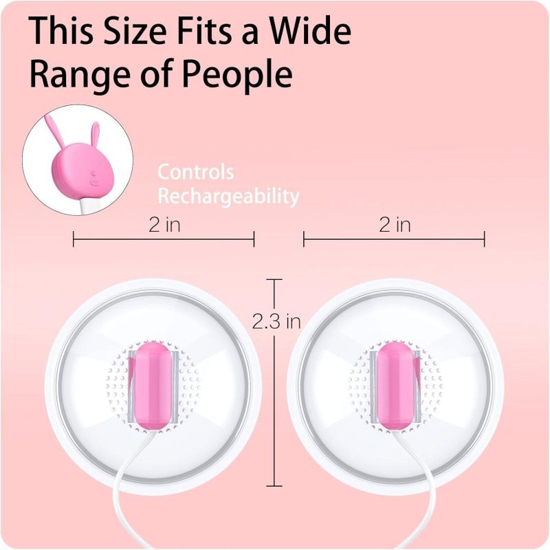 Sexy Big Breast Breast Massage Vibrating Nipple Clamp Sucking Stimulator Female Breast Massager - Image 5