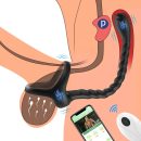 Anneau-Pénien-Vibrateur-De-Prostate-Pour-Hommes-Jouets-Sans-Fil-Plug-Anal-Neuf