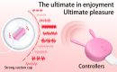 Sexy Big Breast Breast Massage Vibrating Nipple Clamp Sucking Stimulator Female Breast Massager