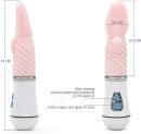 Oral Tongue Sucking vibration Massager Powerful 10 Speed Rechargeable Toy US